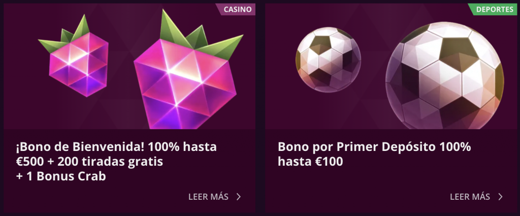 Bonos de Malina Casino